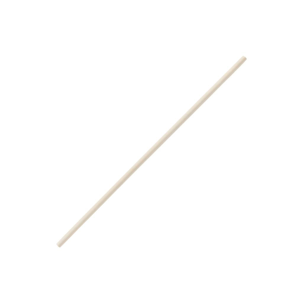 Straight White Wax Bo Staff - Youth