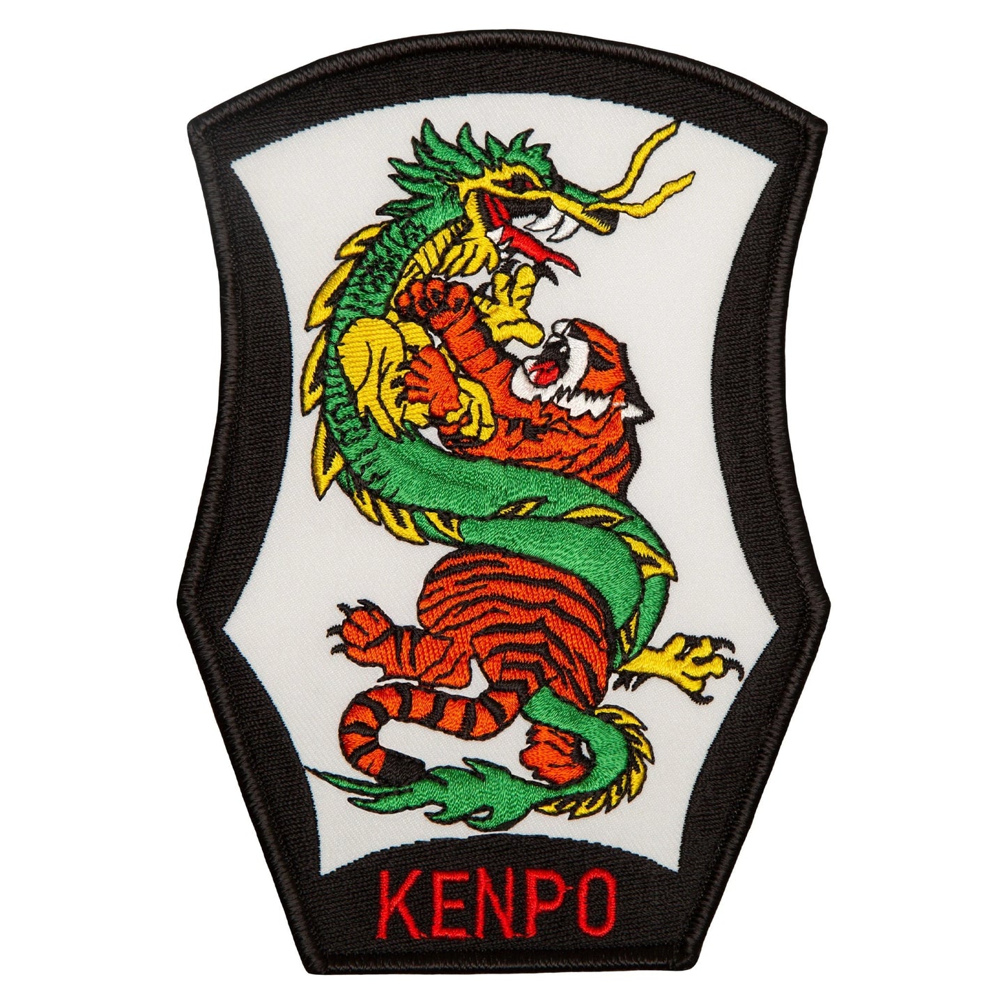 Dragon & Tiger - Kenpo Patch 6.5"x4.5"