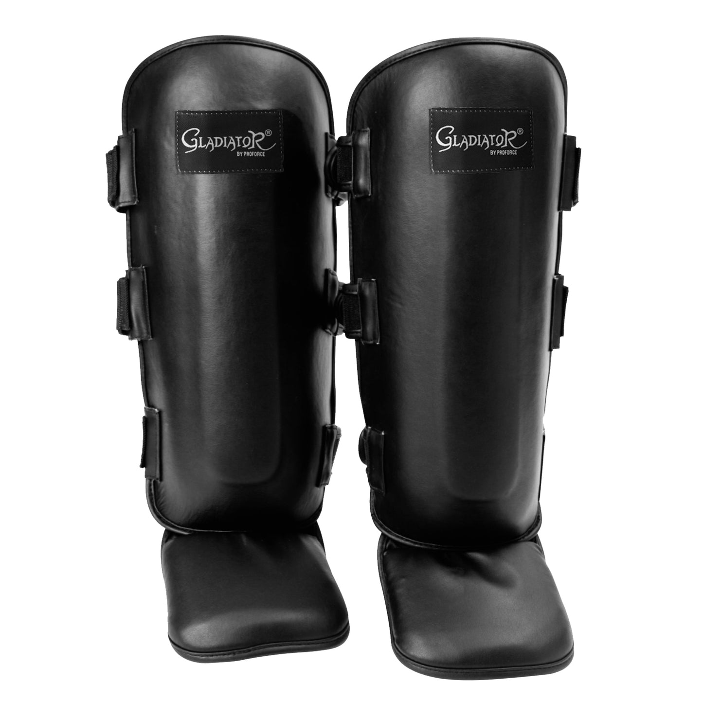 ProForce® Gladiator MMA Muay Thai Shin & Instep Guard Black