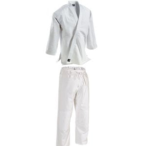 Single-Weave Student Judo Gi - Drawstring Pants-WHITE – AMAS