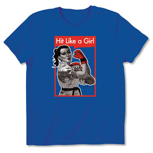 Hit Like A Girl Tee