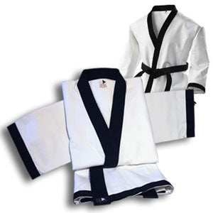 12 oz. Heavyweight Masters Jacket two of the same jacket in the picture one folded and the other standing behind.