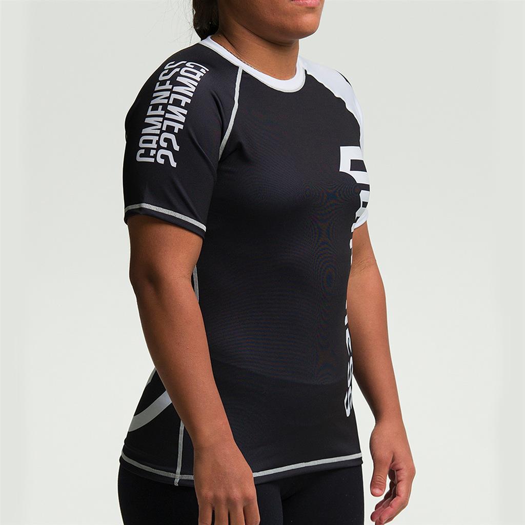 Gameness Female Short-Sleeve Pro Ranked Rash Guard