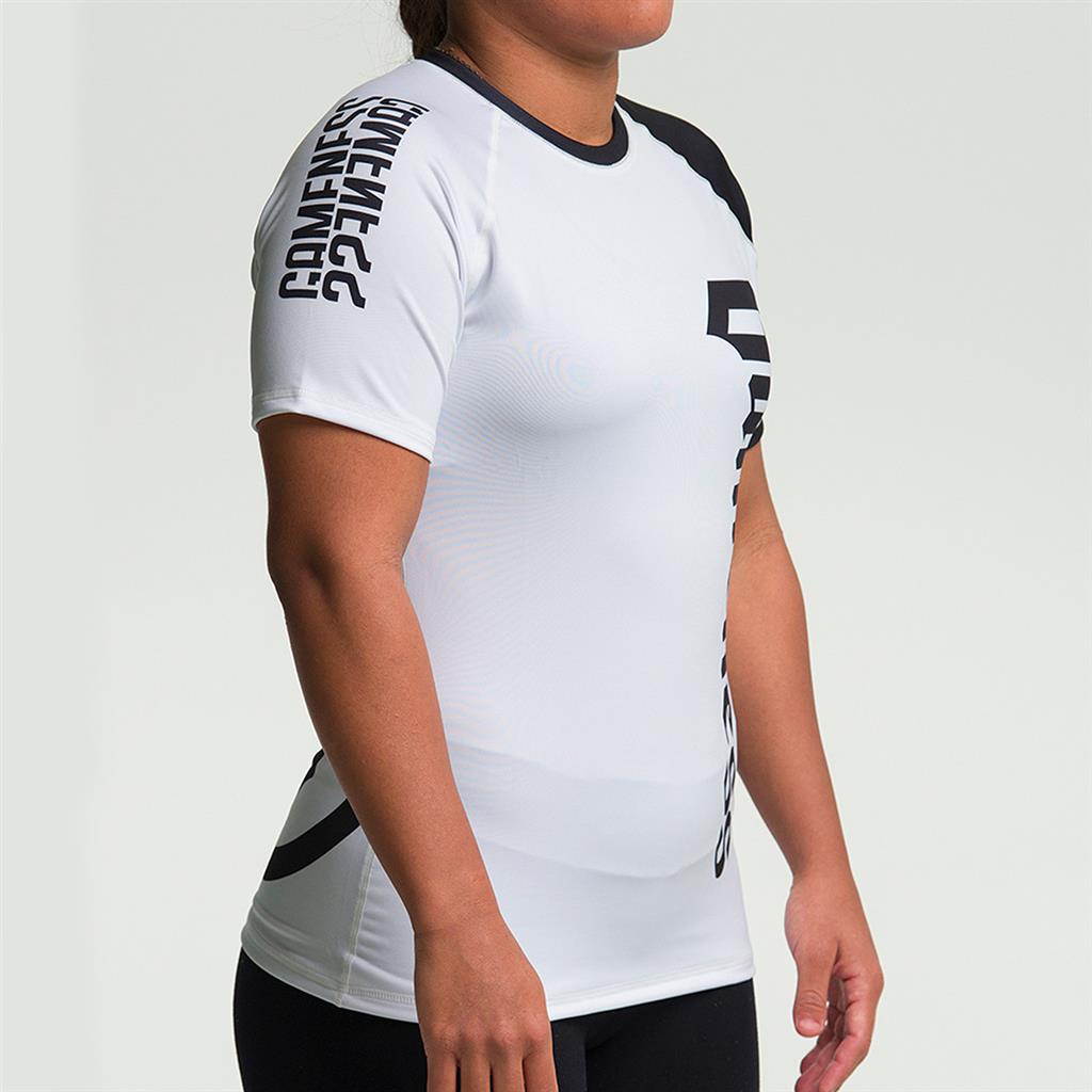 Gameness Female Short-Sleeve Pro Ranked Rash Guard