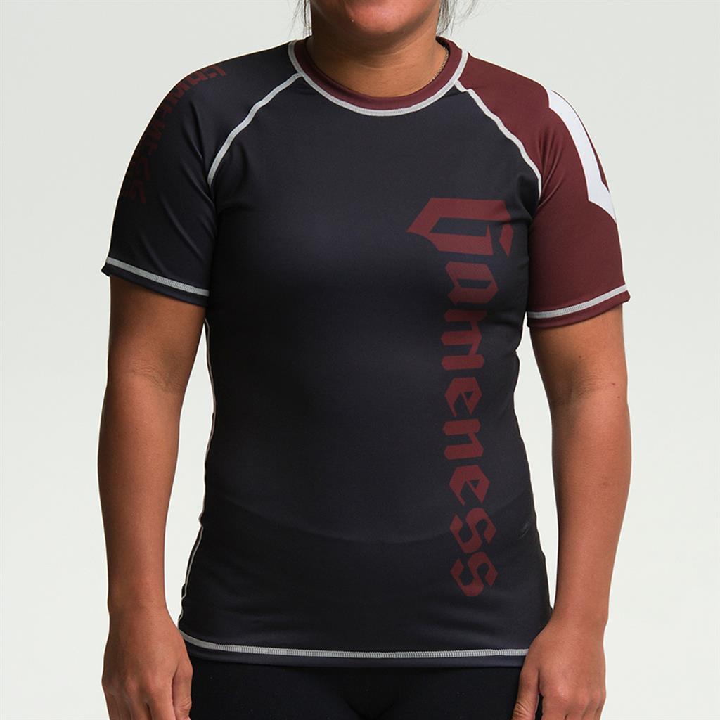 Gameness Female Short-Sleeve Pro Ranked Rash Guard