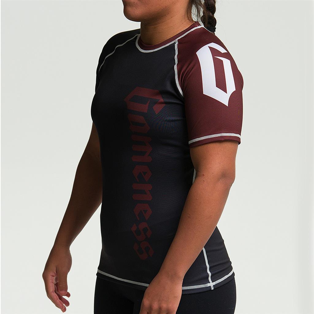 Gameness Female Short-Sleeve Pro Ranked Rash Guard