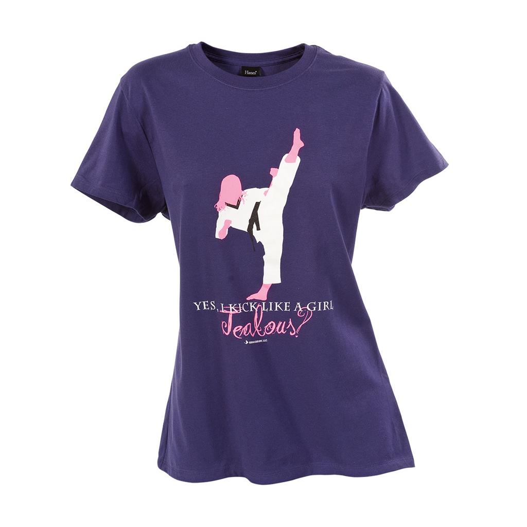 Kick Like A Girl Tee