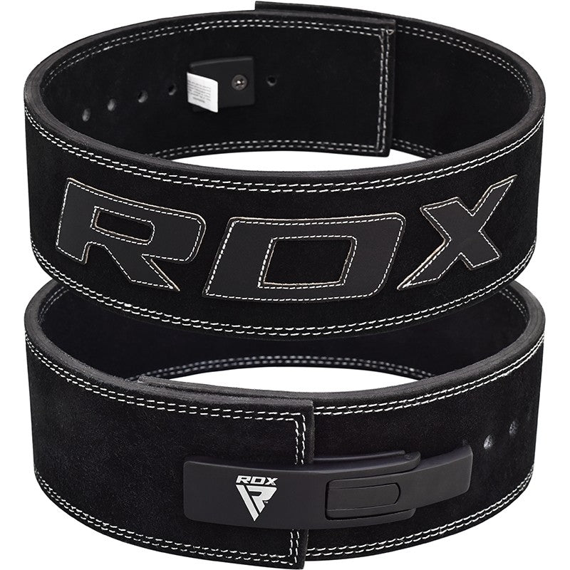 RDX 4 INCH IPL / USPA & World Powerlifting Congress APPROVED Powerlifting Leather Gym Belt