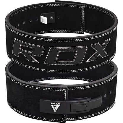 RDX 4 INCH IPL / USPA & World Powerlifting Congress APPROVED Powerlifting Leather Gym Belt