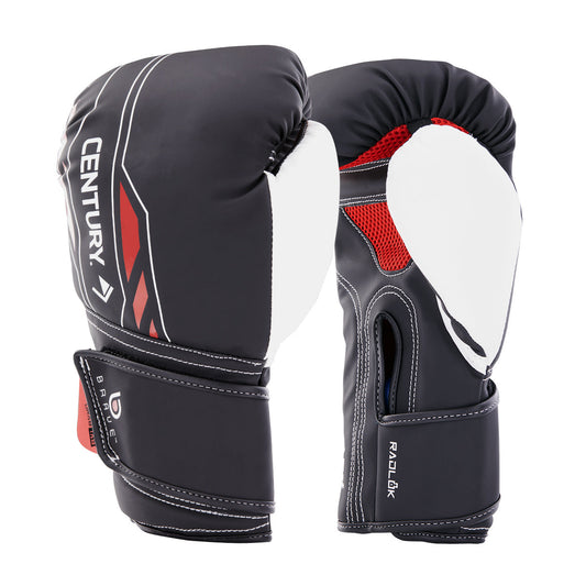 Brave Boxing Gloves - Black/White/Red