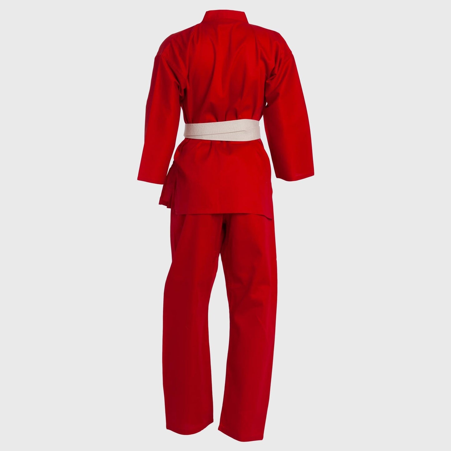 ProForce® Classic Karate Uniform (Elastic Drawstring w/Free Belt) 5 oz. 60/40 Blend Red