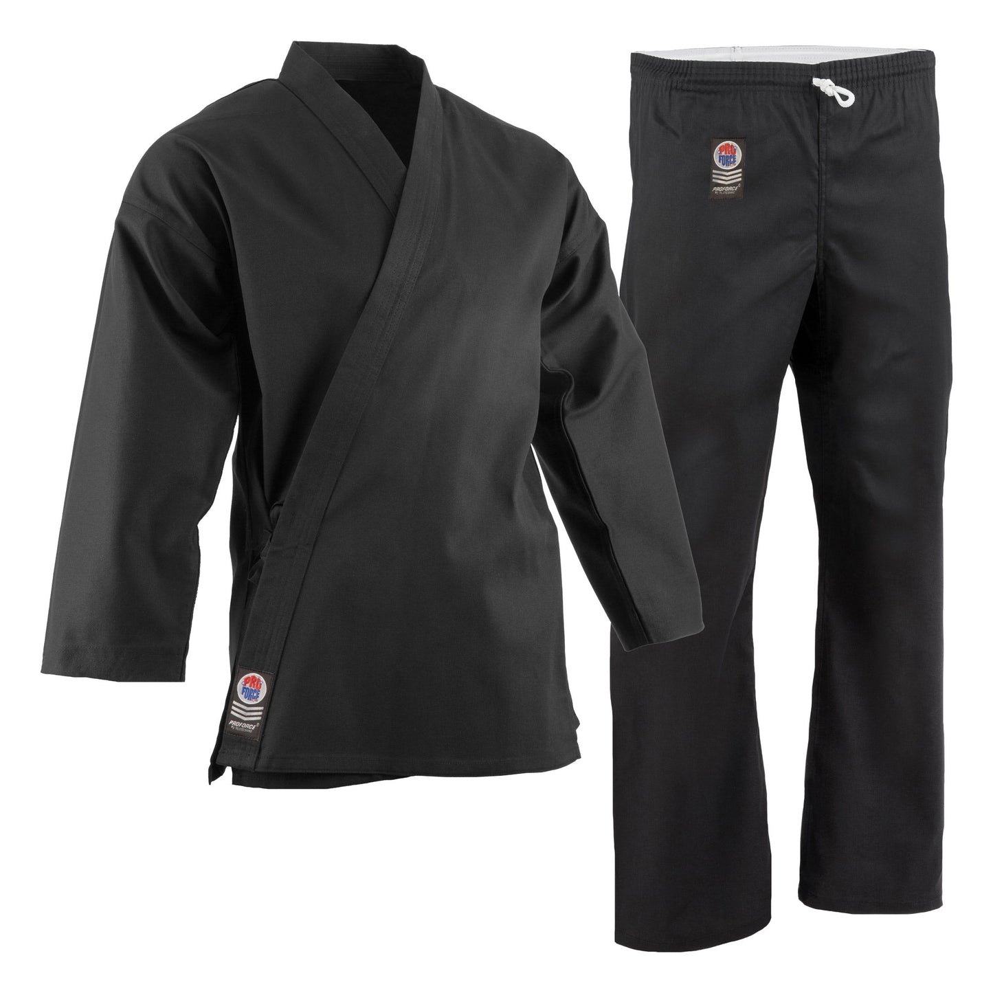 ProForce® Karate Uniform (Elastic Drawstring w/Free Belt) 8 oz. 55/45 Blend