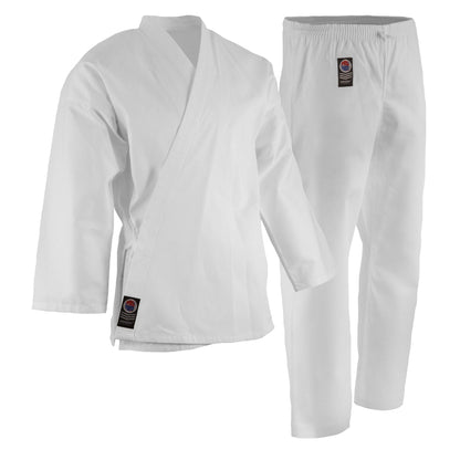 ProForce® Karate Uniform (Elastic Drawstring w/Free Belt) 8 oz. 55/45 Blend