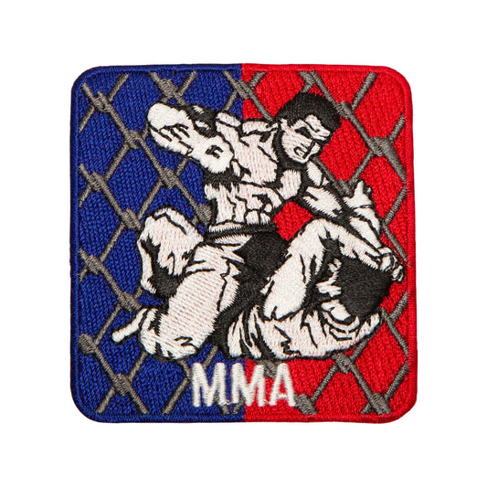 Square Cage MMA Patch 2.75"