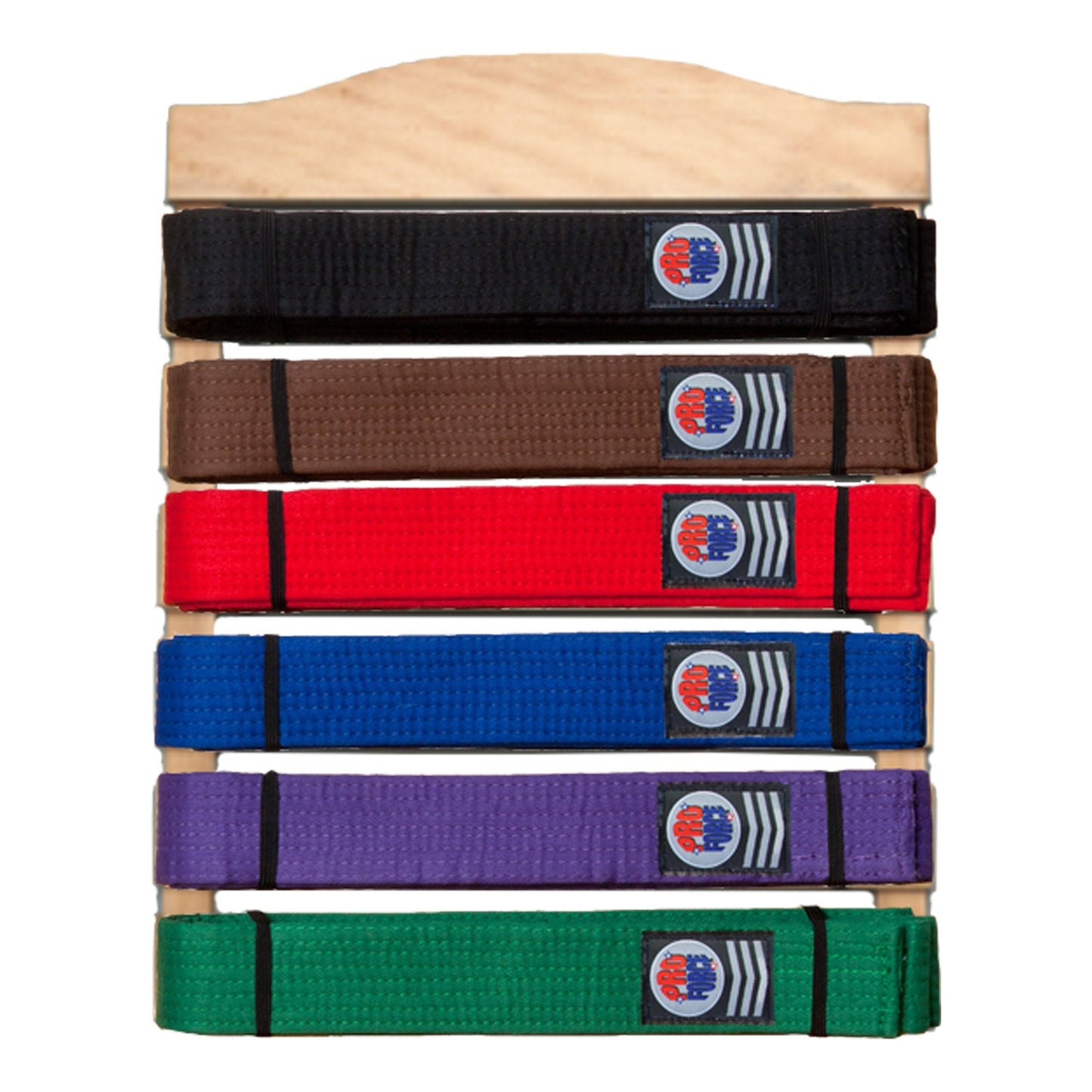 Karate Belt Display Wood Rack