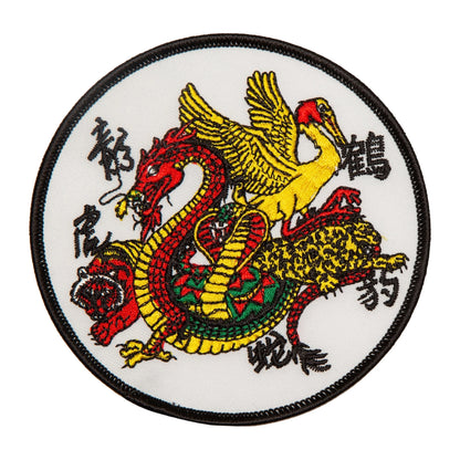 Five Animals Kung Fu Patch 4.5"