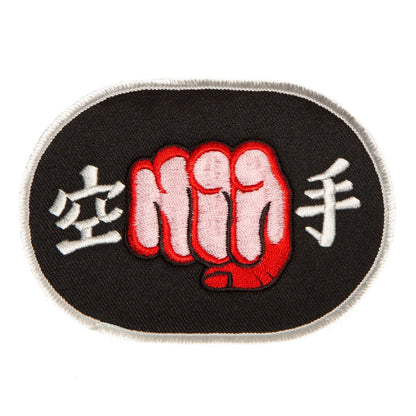 Karate Fist Patch 4.5"x3"