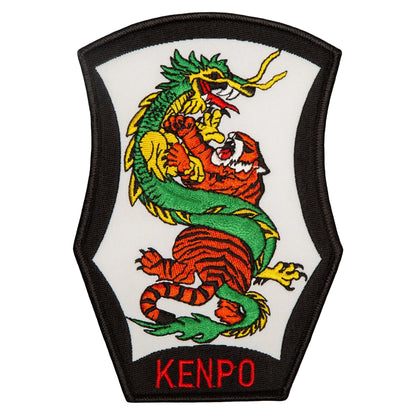 Dragon & Tiger - Kenpo Patch 6.5"x4.5"