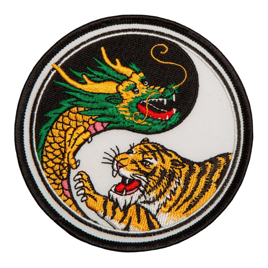 Dragon & Tiger/Yin & Yang Patch 4"