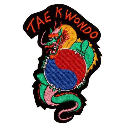 Dragon/Tae Kwon Do TKD Patch 4.5"