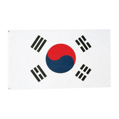 Korean Flag Patch 3" X 5"