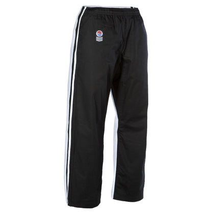 ProForce Sport® Karate Demo Pants Black & White Striped