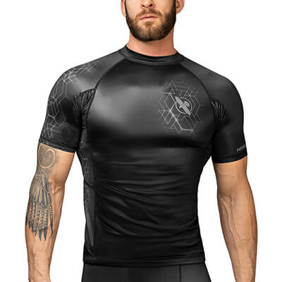 Hayabusa Geo Rash Guard Short Sleeve