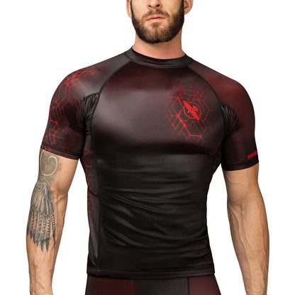 Hayabusa Geo Rash Guard Short Sleeve