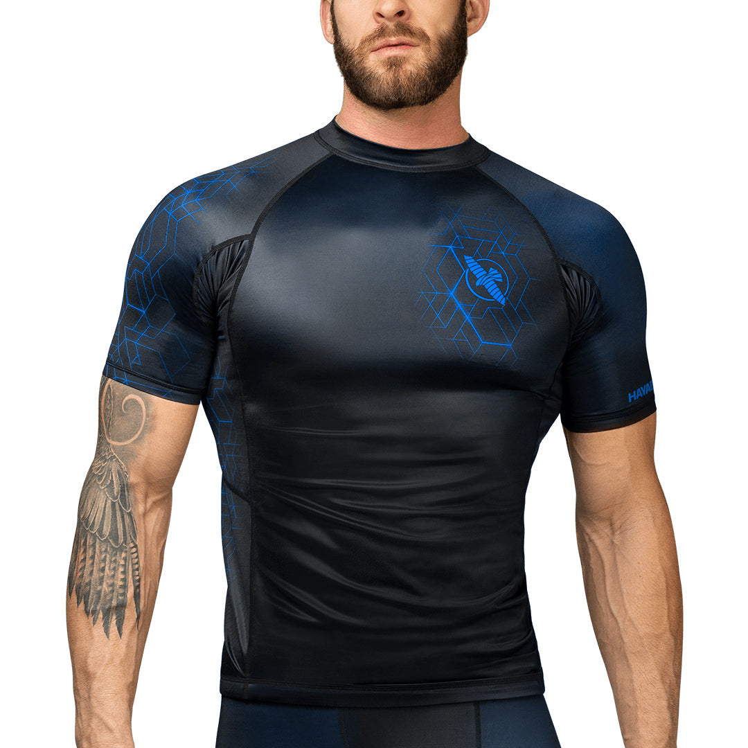 Hayabusa Geo Rash Guard Short Sleeve