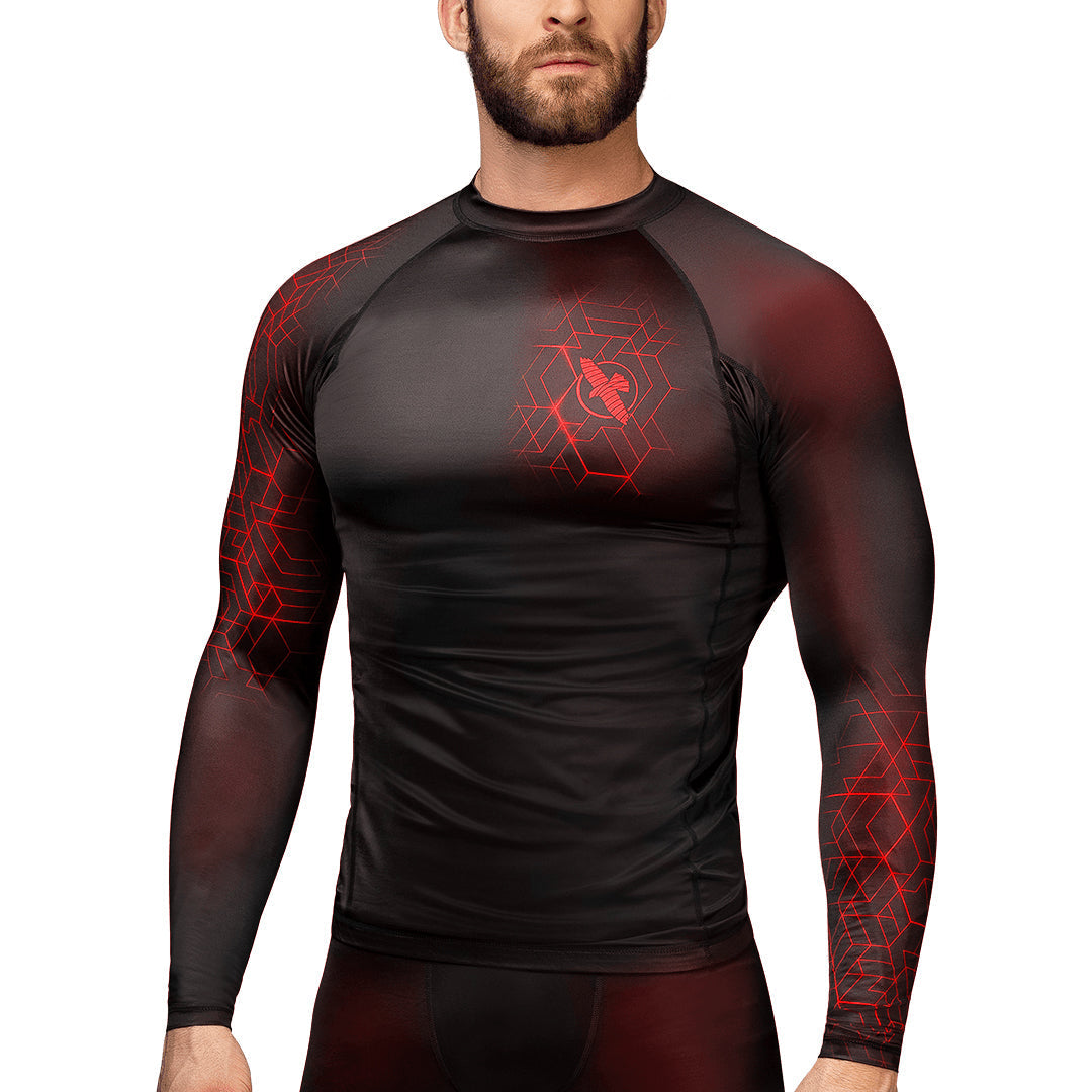 Hayabusa Geo Rash Guard Long Sleeve