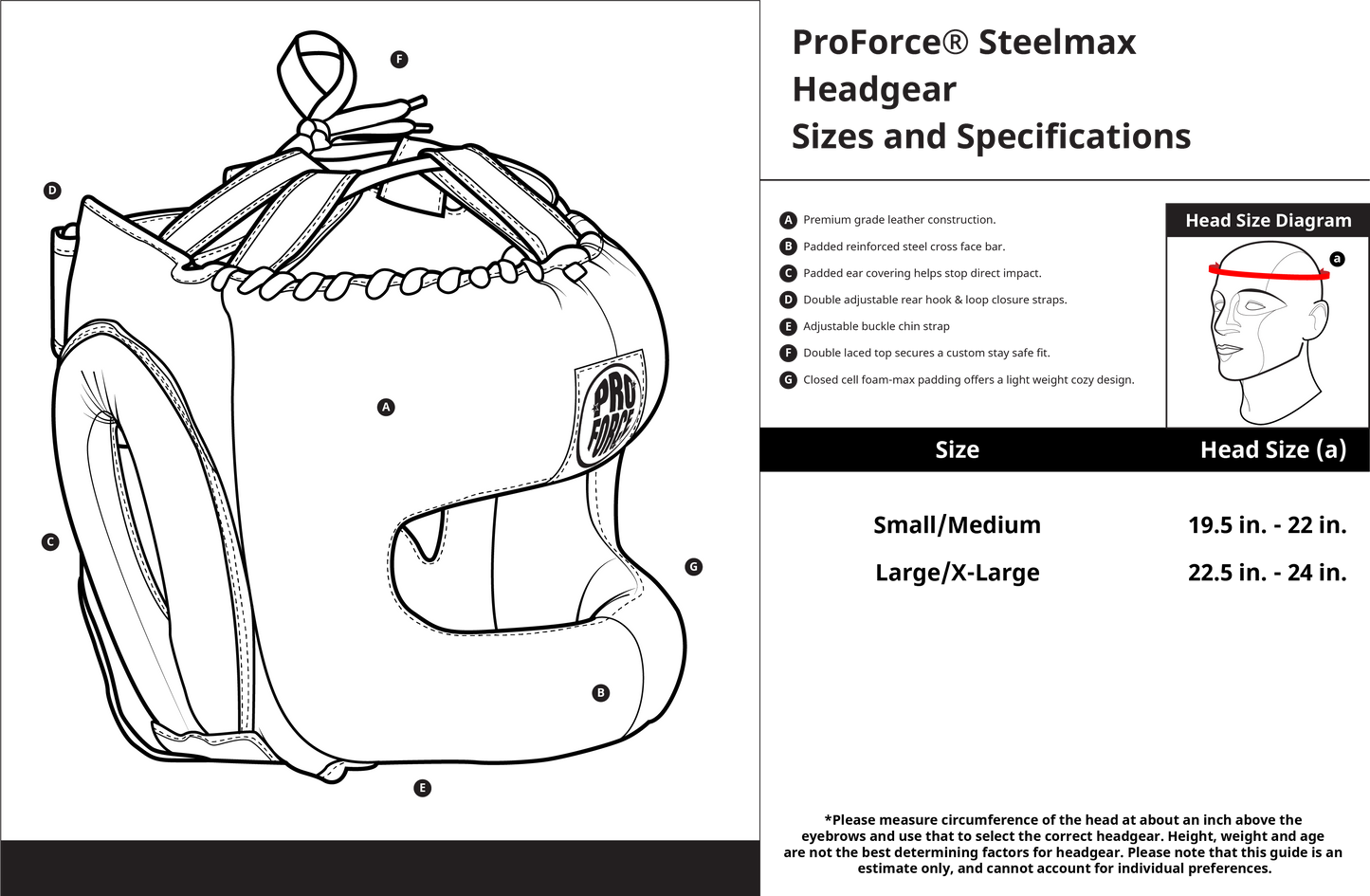 ProForce® Steelmax Headgear