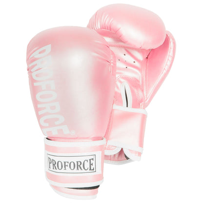 ProForce® Leatherette Boxing Glove - ProForce Metallic Pink