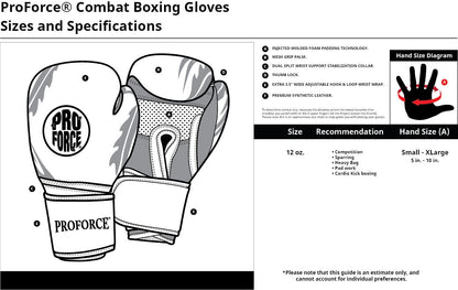 ProForce® Combat Boxing Training Glove 12 oz.