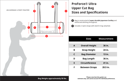 ProForce® Ultra Uppercut Heavy Bag