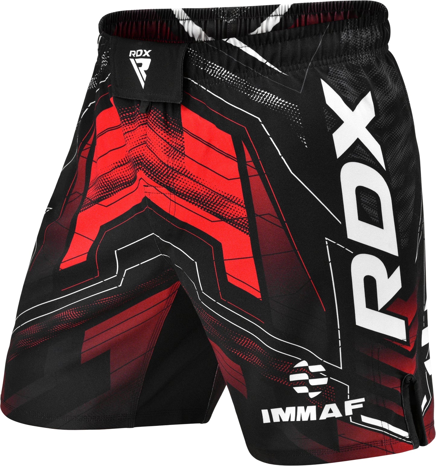 RDX IMMAF Approved MMA Fight & Training Shorts Red