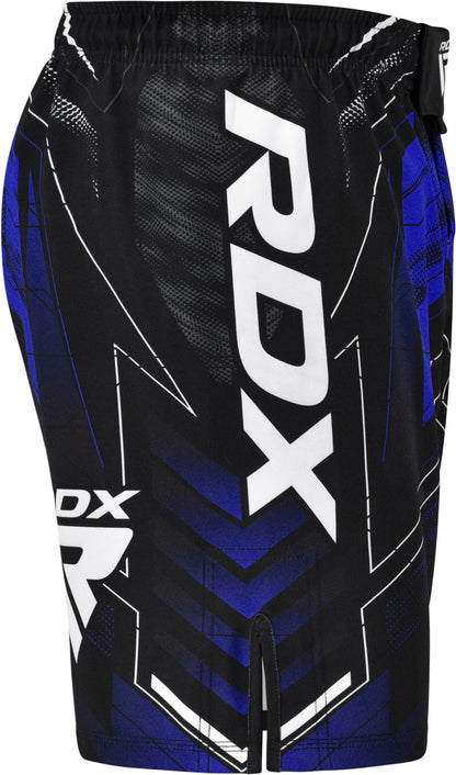 RDX IMMAF Approved MMA Fight & Training Shorts Blue