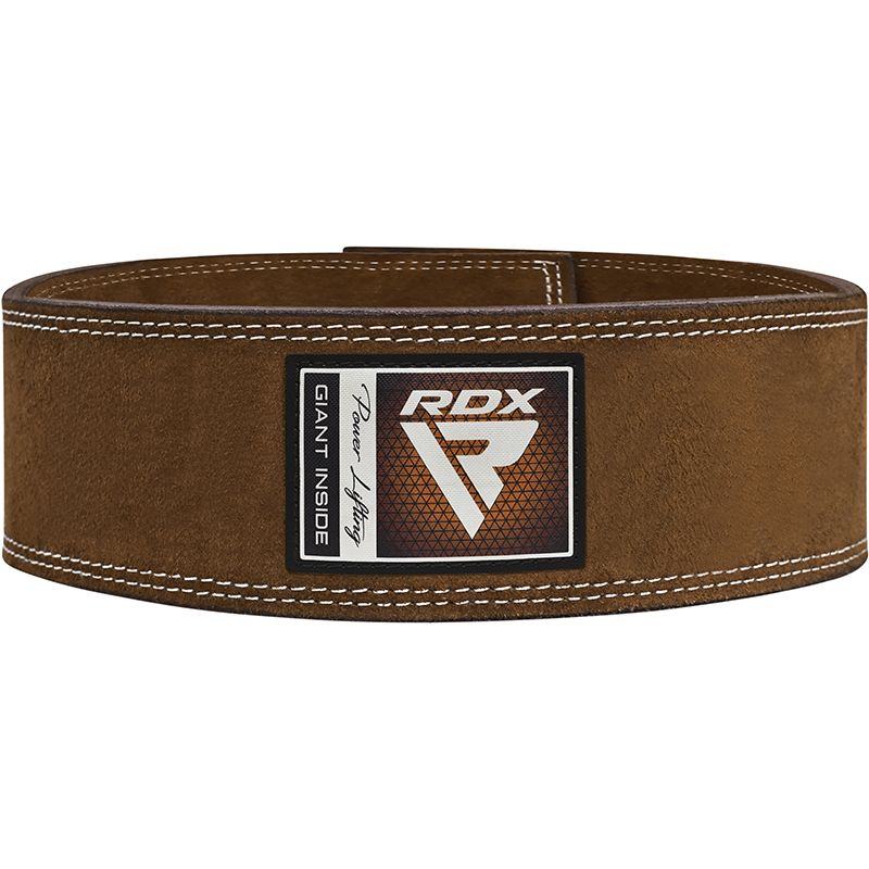 RDX 4 INCH IPL / USPA & World Powerlifting Congress APPROVED Powerlifting Leather Gym Belt