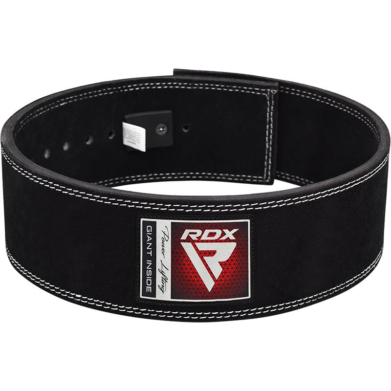 RDX 4 INCH IPL / USPA & World Powerlifting Congress APPROVED Powerlifting Leather Gym Belt