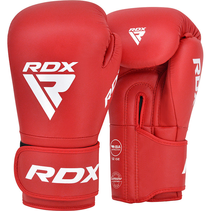 RDX IBA Boxing Gloves for Amateur Competitions Red