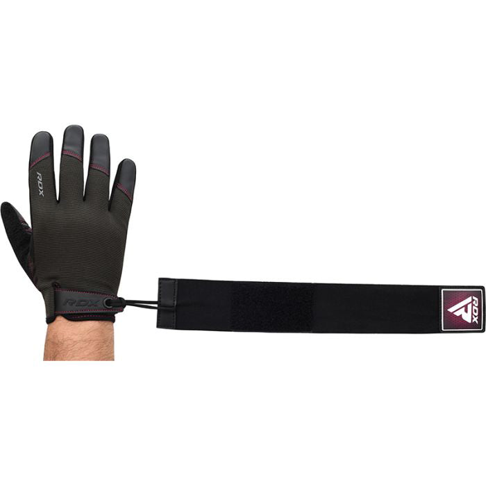 RDX T2 WEIGHTLIFTING FULL FINGER GYM GLOVES