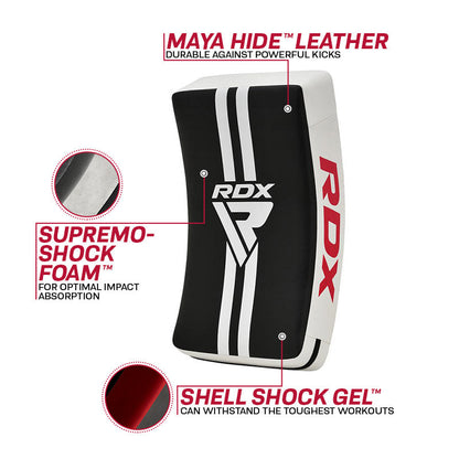 RDX T1 Curved Kick Shield with Nylon Handles