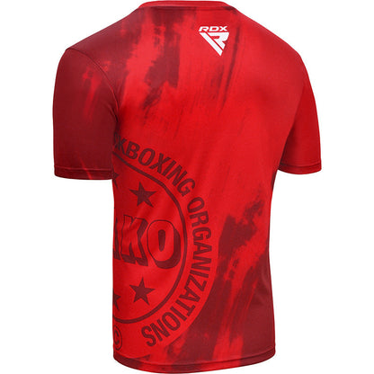 RDX WAKO T-SHIRTS T1 Red