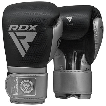 RDX L2 Mark Pro Sparring Boxing Gloves Hook and loop Black / Golden