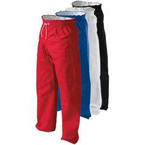 12 oz. Heavyweight Contact Pant front side red white and blue