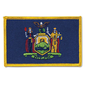 New York Flag Patch