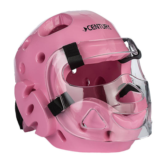 Student Sparring Headgear with Face Shield-PINK
