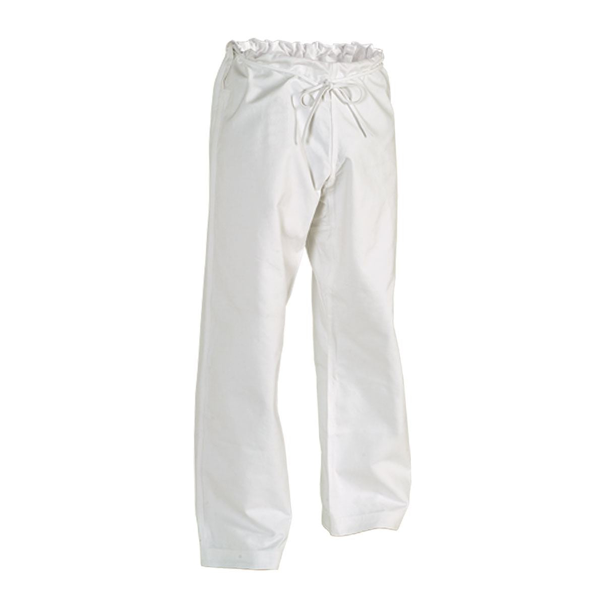 12 oz. Heavyweight Brushed Cotton Uniform front picture of white pants only.