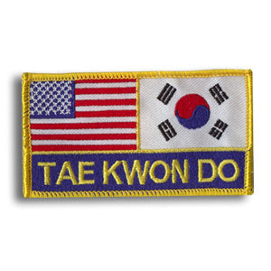 USA & Korea-Tae Kwon Do Patch